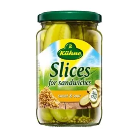 Αγγουράκι KUHNE σε φέτες 185g