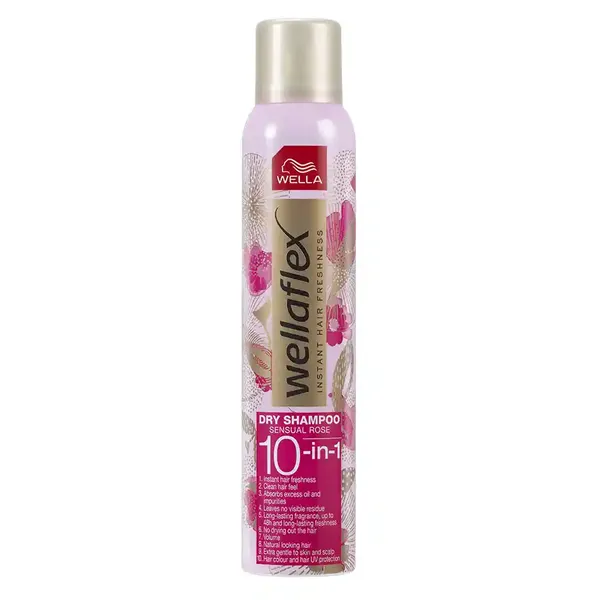 Wellaflex Dry Σαμπουάν Sensual Rose 180ml