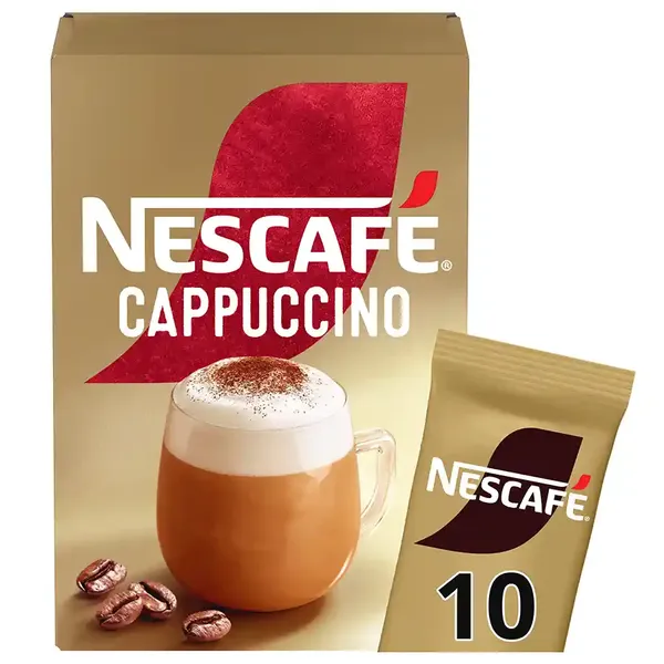 Nescafe Καφές Cappuccino Σε Φακελάκια 10τεμ.