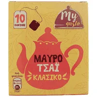 My Gusto Μαύρο Τσάι 10 τεμ.