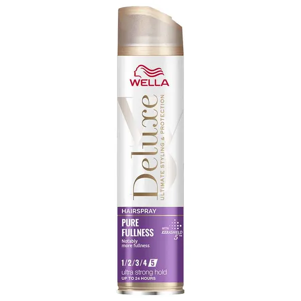 Wella Deluxe Pure Fullness Λακ Ultra Strong No5 250ml.