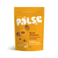 Σνακ από Ρεβίθι & Σουσάμι με γεύση μέλι, Palse 85gr