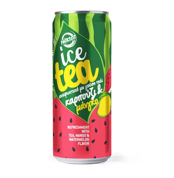 ICE TEA ροδάκινο ή μάνγκο-καρπούζι pet 280ml 4+2 ΔΩΡΟ