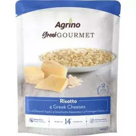 ΑGRINO GREEK GOURMET RISOTTO 4 ΕΛΛΗΝΙΚΑ ΤΥΡΙΑ 200g
