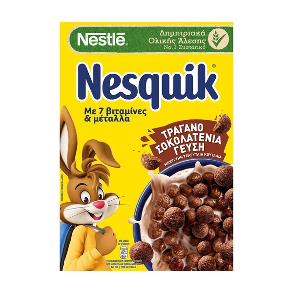 Παιδικά δημητριακά NESTLE Nesquick 330gr
