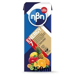 HBH Χυμός Φυσικός Energy 7 Βιταμίνες 250ml