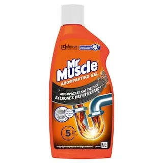 Mr. Muscle Gel Αποφρακτικό 500ml.