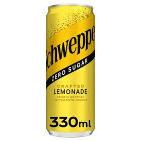 Schweppes Λεμονάδα Περγαμόντο & Ιβίσκος Χωρίς Ζάχαρη 330ml.