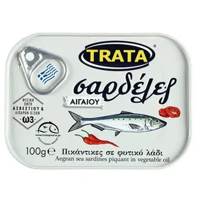 Trata Σαρδέλες Πικάντικες 70gr