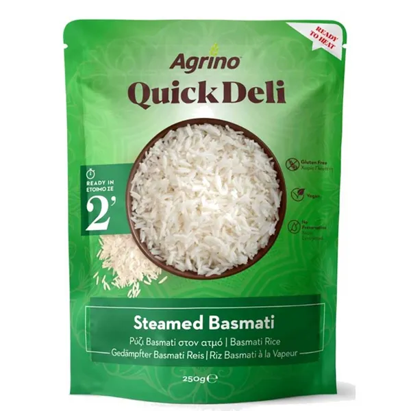 AGRINO QUICK DELI BASMATI 2' ΛΕΠΤΟ 250γρ