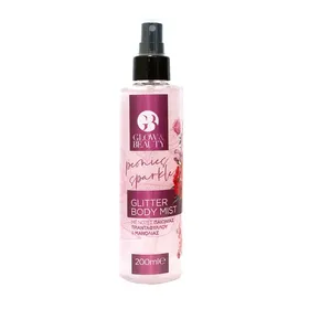 body mist glitter vanilla ή peonies ή exotic touch ή violet nights ή iris kiss 200ml