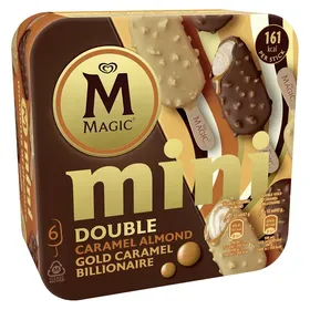Παγωτό Mini Double Gold Caramel Magic (6x55 ml)