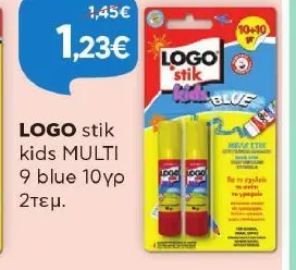 stik kids MULTI 9 blue 10γρ 2τεμ.