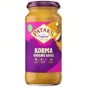 Patak's Σως Καρυ Korma Με Κρέμα Καρύδας 450gr