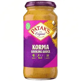 Patak's Σως Καρυ Korma Με Κρέμα Καρύδας 450gr