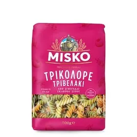 MISKO ΜΑΚΑΡΟΝΙ ΤΡΙΚΟΛΟΡΕ ΤΡΙΒΕΛΑΚΙ 500GR