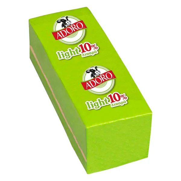ADORO Ημίσκληρο Τυρί Light 10% Γερμανίας το κιλό
