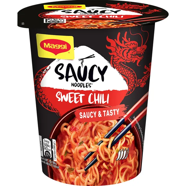 Maggi Saucy Noodles Sweet Chili