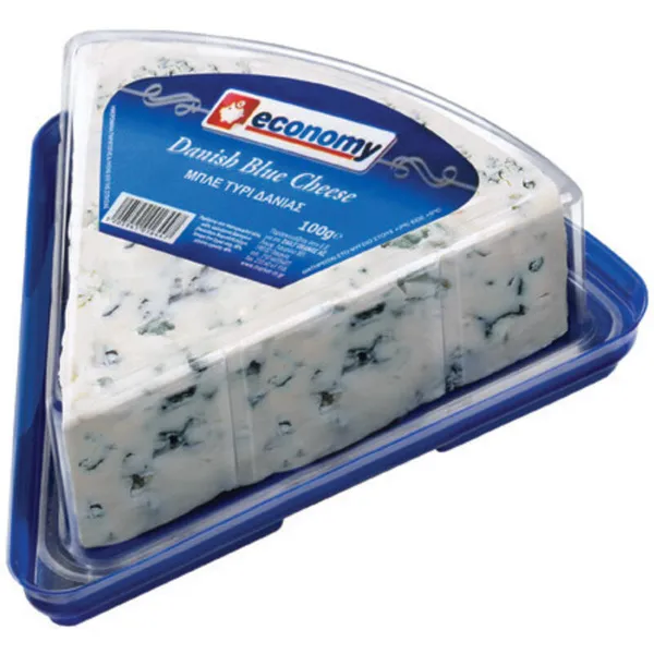 ECONOMY τυρί μπλε Δανίας 100γρ.