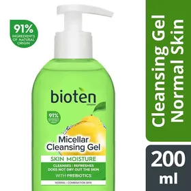 Bioten Skin Moisture Micellar Gel Καθαρισμού Για Κανονική/Μικτή Επιδερμίδα 200ml.