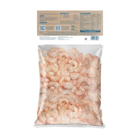 Γαρίδες Προβρασμένες & Αποφλοιωμένες 80/120 Εισαγωγής 425g