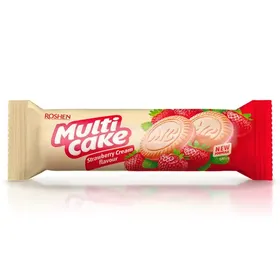 Roshen Multicake Strawberry Cream 180γρ.
