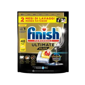 Ultimate Plus Κάψουλες Πλυντ. Πιάτων με Άρωμα Λεμόνι 22τεμ.