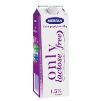 Γάλα Only χωρίς λακτόζη, U.H.T. 1,5% λιπαρά Μεβγάλ 1lt
