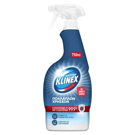 καθαριστικό spray με χλωρίνη πολλαπλών χρήσεων 750ml