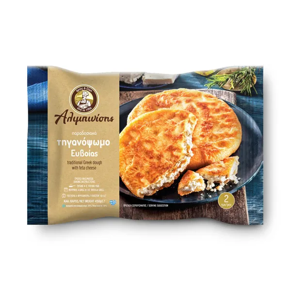 Αλουμινένια Τηγανόψωμα Ευβοίας Μεγάλα (2X225g)