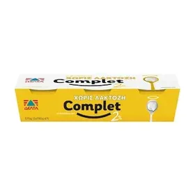 COMPLET Επιδόρπιο Γιαουρτιού 2% Χωρίς Λακτόζη 3x190g