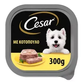Cesar® Adult Πλήρης Υγρή Τροφή Σκύλου με Κοτόπουλο σε Δισκάκι 150g