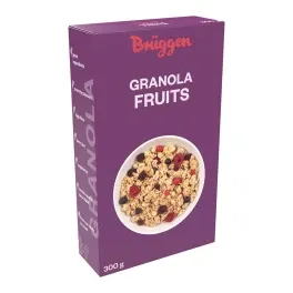 Bruggen Granola Fruits 300gr