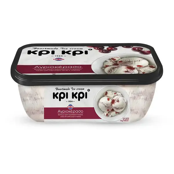 Παγωτό heartmade αγριοκέρασο, σύκο, stracciatella 750γρ./1,5λίτ.