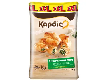 Σπανακοπιτάκια XXL 1Kg + 200 g δώρο