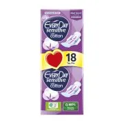 EVERYDAY Sensitive Cotton Σερβιέτες Ultra Plus Maxi Night 18τεμ