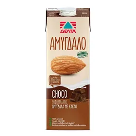 Δέλτα Φυτικό Ρόφημα Αμύγδαλο Με Choco Berries 1lt