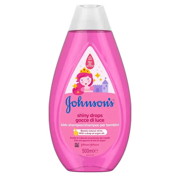 Johnson's Kids Shiny Drops Σαμπουάν 500ml.
