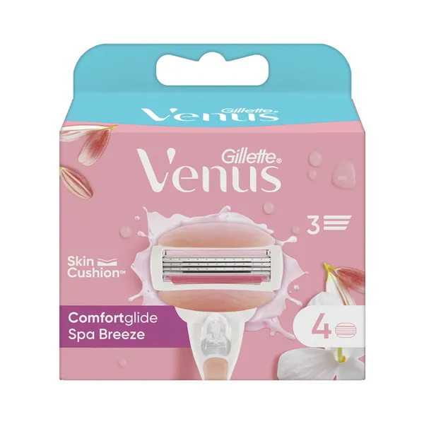 Gillette Venus ComfortGlide Spa Breeze ανταλλακτικά 4τμχ (Οι 2 συσκ.)