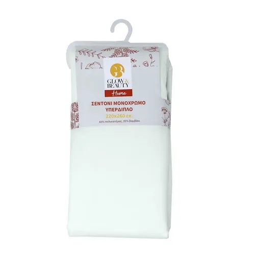 HOME σεντόνι 80% βαμβάκι 160×260cm σε διάφορα σχέδια και χρώματο