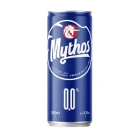 MYTHOS Μπύρα 0.0% Χωρίς Αλκοόλ Κουτί 330ml