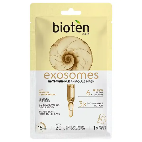 Bioten Exosomes Peptides Snail Υφασμάτινη Μάσκα Προσώπου 1τεμ.