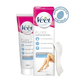 VEET pure αποτριχωτική κρέμα για σώμα & πόδια