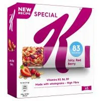 Μπάρες Δημητριακών Special K Red Berry Kellogg's 6x21,5g