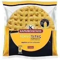 Καραμολέγκος Αξιαγάπιτες Σουβλακόπιτες Με Αλεύρι Καλαμποκιού 10x820gr