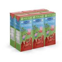 Nutri Valley Φρουτοποτό Peppa Pig Μήλο Φράουλα Σταφύλι 250ml.