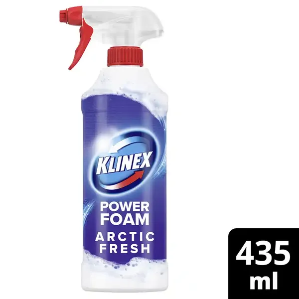 Klinex Power Foam Σπρέι Για Το Μπάνιο Arctic Fresh 435ml.