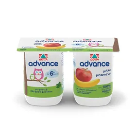 ΔΕΛΤΑ ADVANCE ΜΗΛΟ / ΜΠΑΝΑΝΑ 2Χ140ΓΡ.