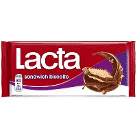 Lacta Sandwich Biscotto Σοκολάτα Γάλακτος 87gr