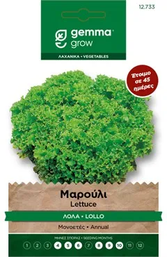 Μεσογειακή 140γρ • μαρούλι lollo verde / μαρούλι lollo rosso / ρόκα